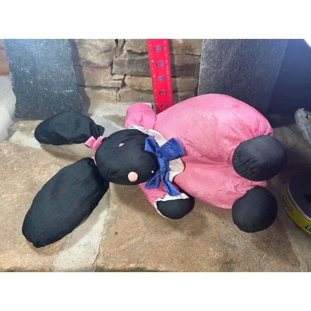 Pink and Black Stuffed-animals